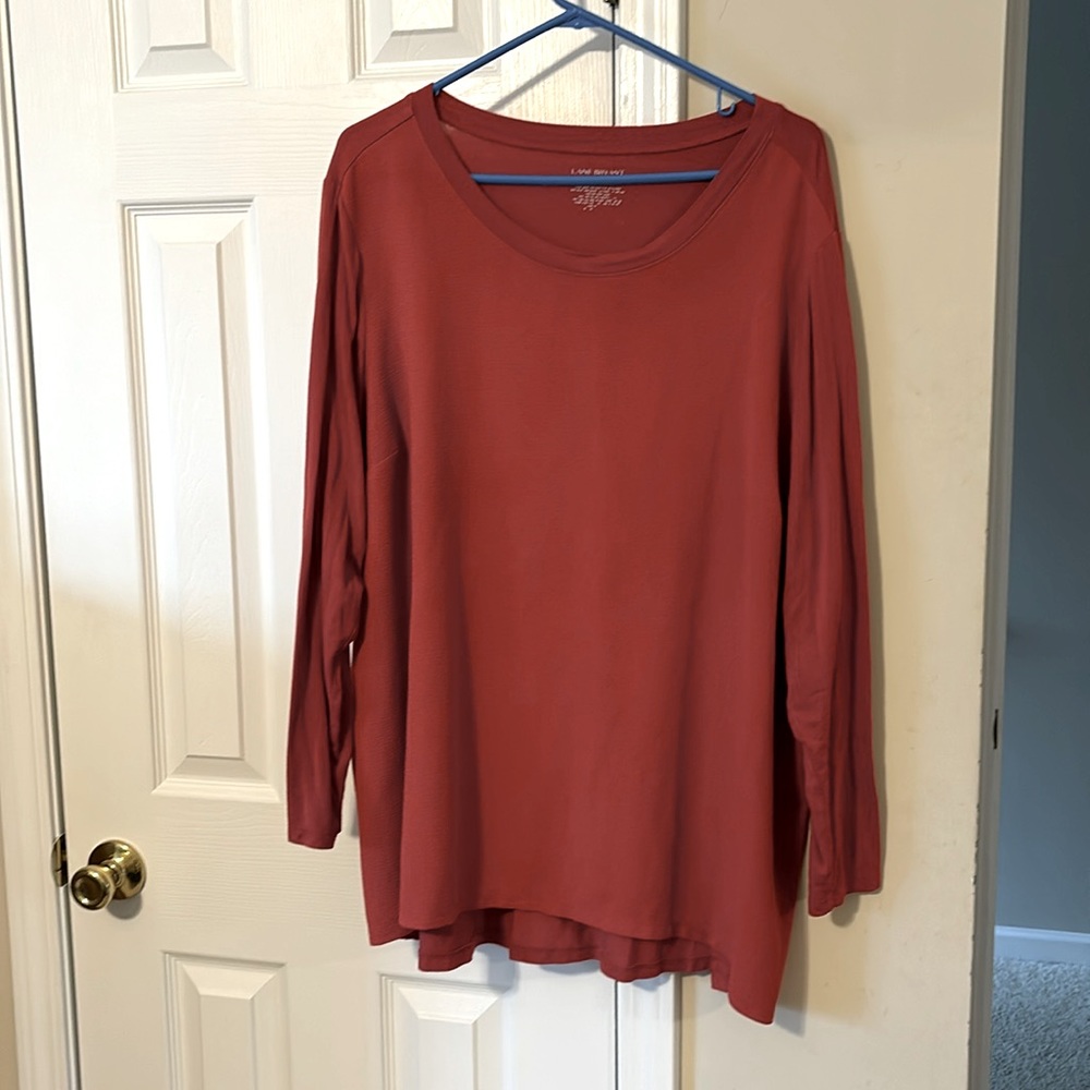 Lane Bryant 22/24 red top